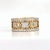 Modern 18k Yellow Gold Rotating Gear Ring With 1.6ct Gh VVS Diamonds, New, Size 6.5 For Sale - Image 3 of 6