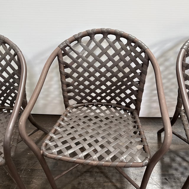 Brown Jordan Outdoor Armchairs, Set of Three For Sale - Image 12 of 12