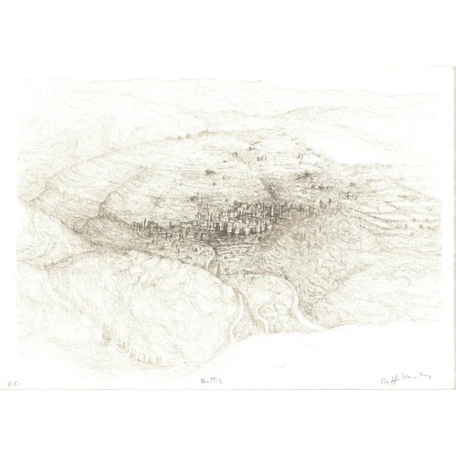 Artist: Raffi Kaiser Title: On the Edge of Mordor Year: 1982 Signed: Yes Medium: Lithograph Paper Size: 17.5 x 24.5 inches...