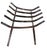 Mid 20th Century Mid 20th Century Fireplace Grate Log Holder For Sale - Image 5 of 9