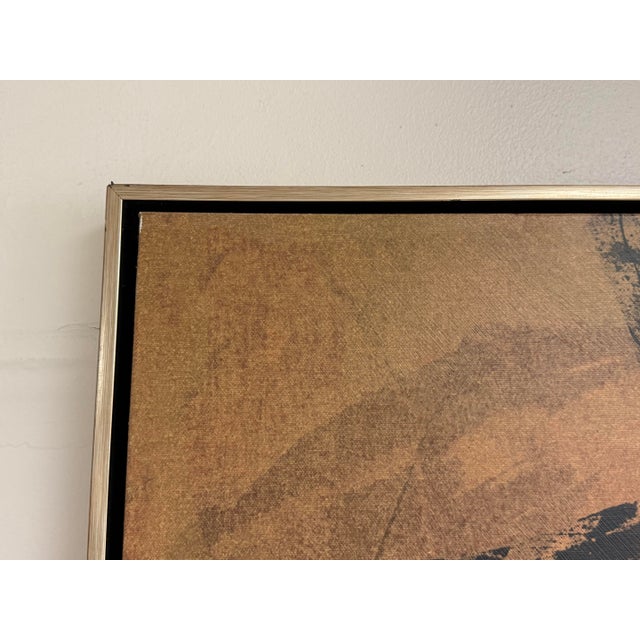 Ksenia Sizaya for Cb2 Rowgan Wall Art, Framed For Sale In San Francisco - Image 6 of 12