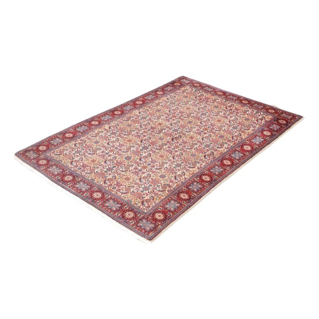 Sarough Rug in Pure New Wool For Sale