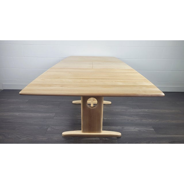 Windsor Extending Dining Table by Lucian Ercolani for Ercol, 2000s For Sale - Image 16 of 18