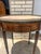 French 19th Century Louis XVI Mahogany Oval Bouillotte Marble Top Side Table For Sale - Image 4 of 4