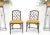 Mid-Century Modern Decorative Ebonized Walnut Faux Bamboo Side Chairs - A Pair For Sale - Image 12 of 12