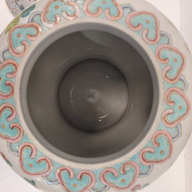 20th Century Chinese Pink Family Tibor Vase, China For Sale - Image 4 of 13