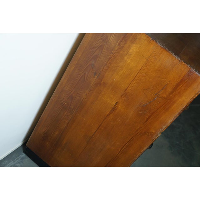 Vintage German Pine Apothecary Cabinet, 1950s For Sale - Image 14 of 18