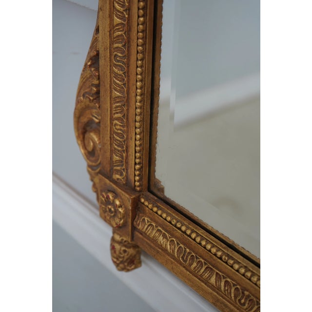 Friedman Brothers Model 6106 Urn Top Gold Finish Mirror For Sale In Philadelphia - Image 6 of 12