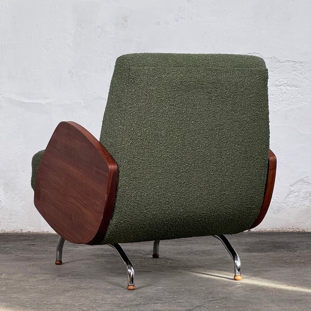 Type 360 Lounge Chairs attributed to Janusz Różański, 1960s, Set of 2 For Sale - Image 4 of 13