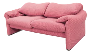 Maralunga Two-Seat Sofa by Vico Magistretti for Cassina