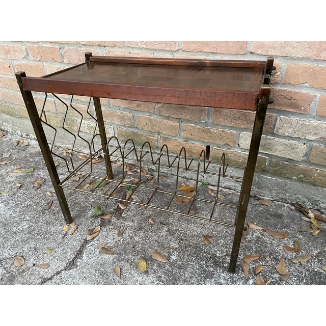 1960s Mid Century Modern Lp Storage Rack | Chairish