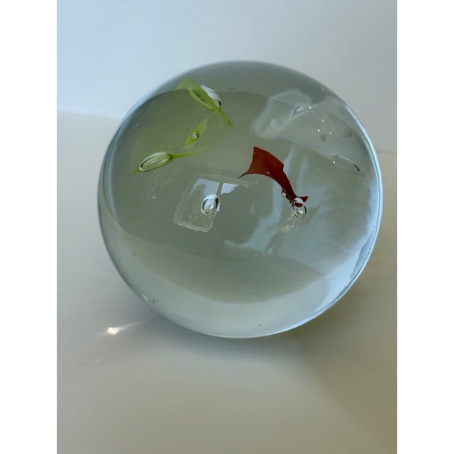 Post-Modern Art Glass Paperweight / Sculpture by Svoboda Karlov For Sale In Sacramento - Image 6 of 6