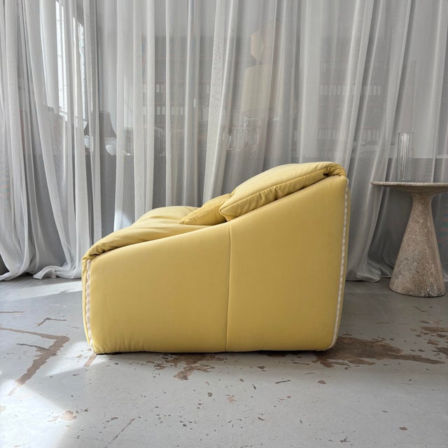 Plumy Armchair by Annie Hiéronimus for Cinna, 1980 For Sale - Image 4 of 9