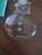 Tiffany & Co. Crystal Snowman Ornament in brand-new condition, complete with its original Tiffany Blue box and fabric...