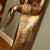 Wood Vintage Carved Burmese Buddha Statue in Giltwood, 1950s For Sale - Image 7 of 11