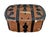Wood Swedish Brown Painted Shaped Strong Box, 1860 For Sale - Image 7 of 8