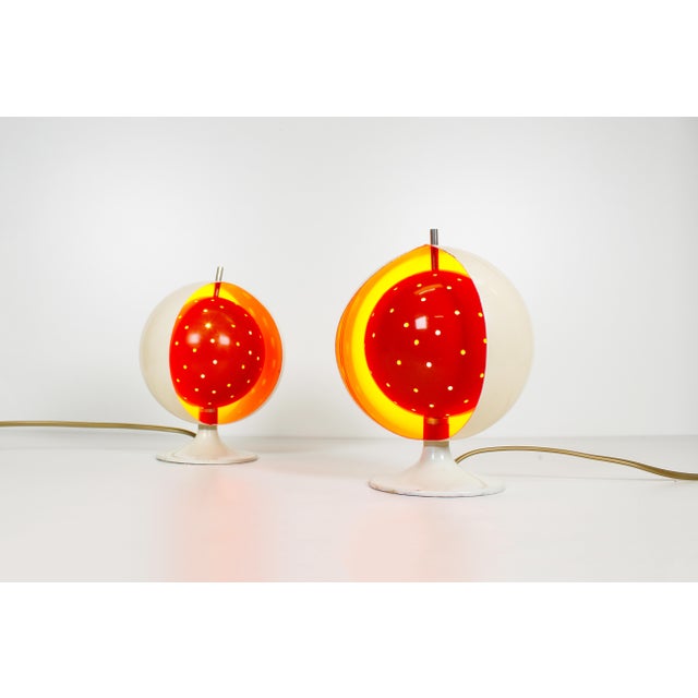 Vintage Eclisse Table Lamps by Anvia, Netherlands, 1960s, Set of 2 For Sale - Image 13 of 13