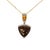 A lovely and unique model by designer Bellarri, a pendant necklace showcasing a 10.91-carat shield smokey quartz with a...