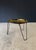 Vintage Midcentury French Design Tripod Tray Side Table. Made in France, 1950's period. Metal tripod base with ring that...