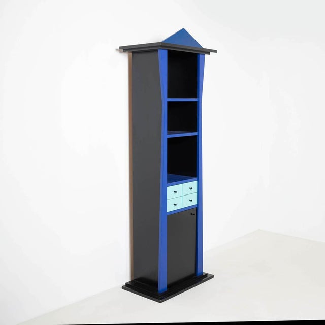 Postmodern Vintage Bookcase by Peter Maly, Germany, 1980s For Sale - Image 3 of 7