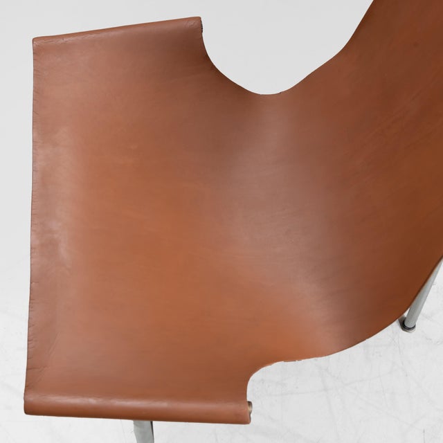 T-Chair by Katavolos, Kelley and Littell for Icf De Padua, 1960s, Set of 4, in Good conditions. Designed 1960 to 1969 I...