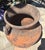 Vintage Mediterranean Terracotta Amphora Urn Planter With Aged Patina For Sale - Image 9 of 11