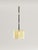Dédale i ceiling lamp in brass, steel & aluminium by studio marine breynaert. Dimensions: ø 30 cm (height upon request)....
