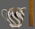 Sadler China Vintage Sadler England Silver & Cream Swirl Porcelain Milk Pitcher For Sale - Image 4 of 9