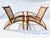 Adirondack Modern, Vermont Tubbs, Rawhide Strapped Chairs (2), c.1965-1975. Snow Shoe Chairs For Sale In New York - Image 6 of 11