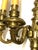 Metal Antique Brass 4-Light Wall Lamp, 1950s For Sale - Image 7 of 8