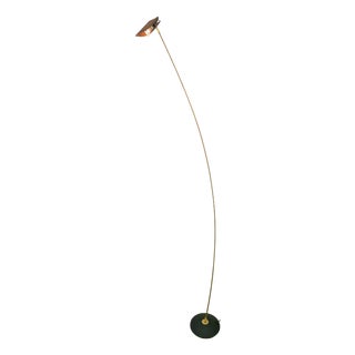 Modern Brass Lance Floor Lamp by Bernd Beisse, Germany, 1990s For Sale