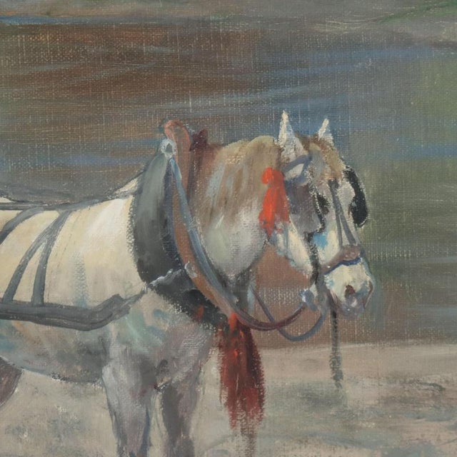 G. Malvezzi, River Landscape, Oil on Canvas For Sale - Image 4 of 12