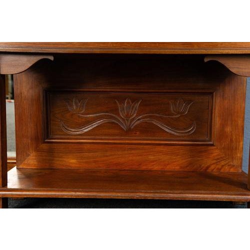 Large Art Nouveau Mirror with Console, Set of 2 For Sale - Image 9 of 10