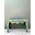 Vintage Distressed Scalloped Green Wood Table For Sale - Image 12 of 14