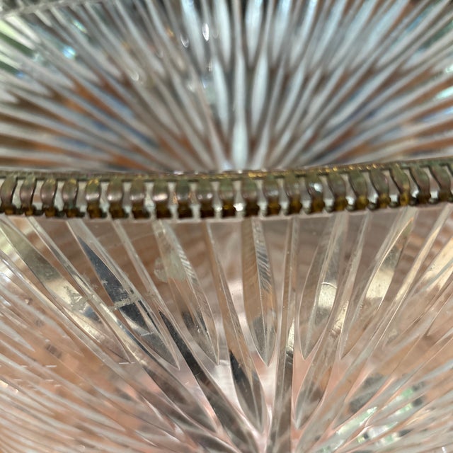 Transparent Vintage Celebrity Plastic Waste Basket - Shimmering Transluce For Sale - Image 8 of 9