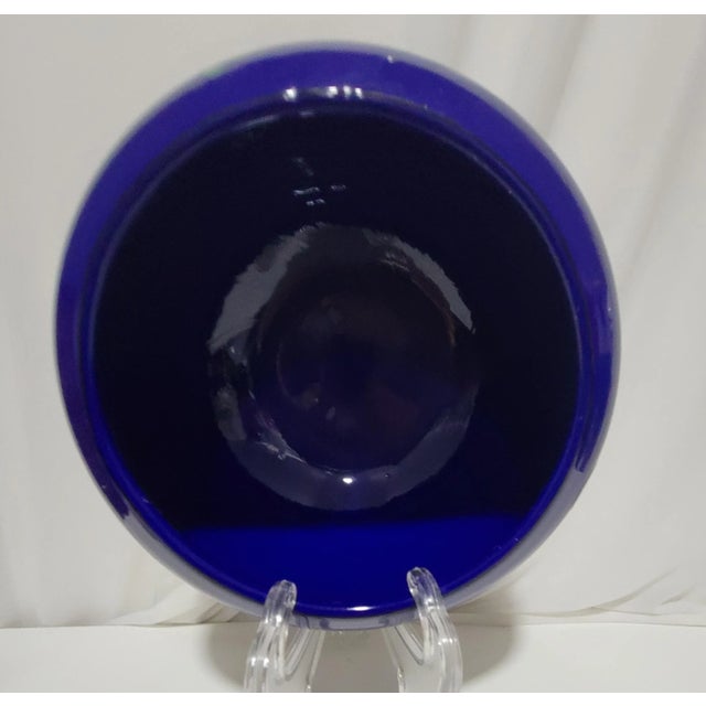 1980s Italian Modern Art Glass Bowl by v. Nason, Signed and Numbered For Sale - Image 6 of 10