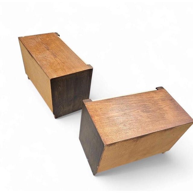 Vintage Scandinavian Bedside Tables, 1970s, Set of 2 For Sale - Image 4 of 8