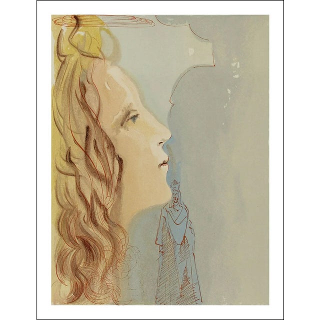 Artist: Salvador Dali Country: Spain Title: Paradise 8 – Greatest beauty of beatrice Medium: Original Woodcut Marks: Not...