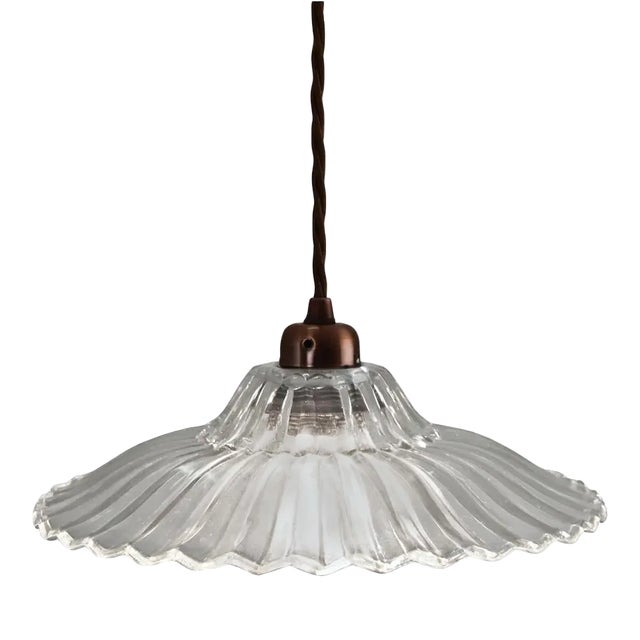 Blume Glass Flower Pendant For Sale