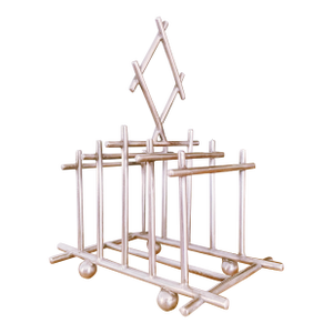 Antique English Silver Plated Toast Rack