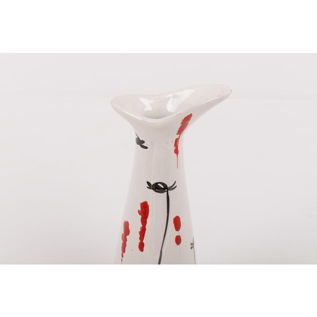 Vintage Ceramic Vase by F. Rasa, Sicily, Italy For Sale - Image 4 of 7
