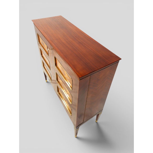 Mid-Century Italian Inlaid Sideboard or by Paolo Buffa, 1958 For Sale - Image 10 of 18
