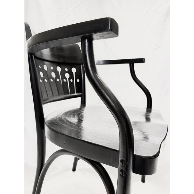 Vienna Secession Armchair by Otto Wagner for Thonet, 1890s For Sale - Image 6 of 16