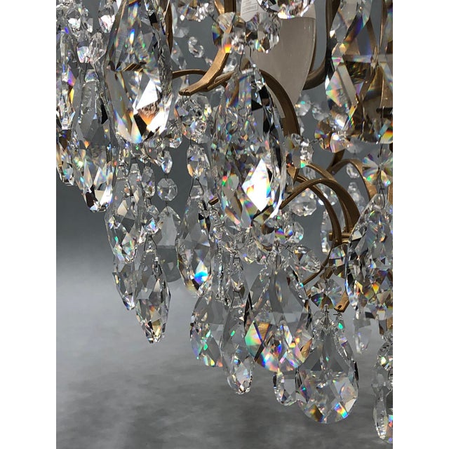 Vintage Chandelier in Lead Crystal, Italy, 1960s For Sale - Image 12 of 18