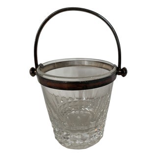 Cut Crystal Ice Bucket from Baccarat, 20th Century For Sale