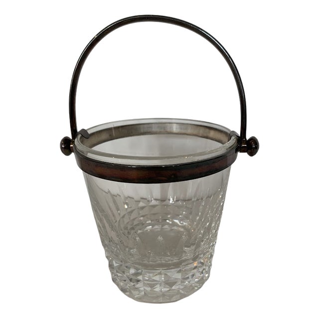 Cut Crystal Ice Bucket from Baccarat, 20th Century For Sale