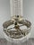 Antique Chandelier in Bronze and Crystal Drops, 1890s For Sale - Image 11 of 12