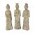 Gorgeous set of three large-scale antique reproduction terracotta statues. Made by Maitland-Smith circa 2000. Please note:...