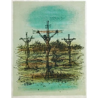 Jean Carzou Original Lithograph 4 Mourlot 1962 For Sale
