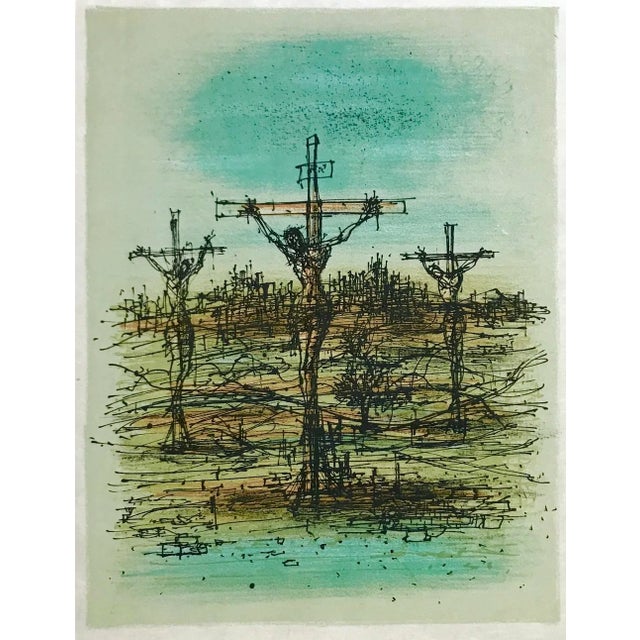 Jean Carzou Original Lithograph 4 Mourlot 1962 For Sale